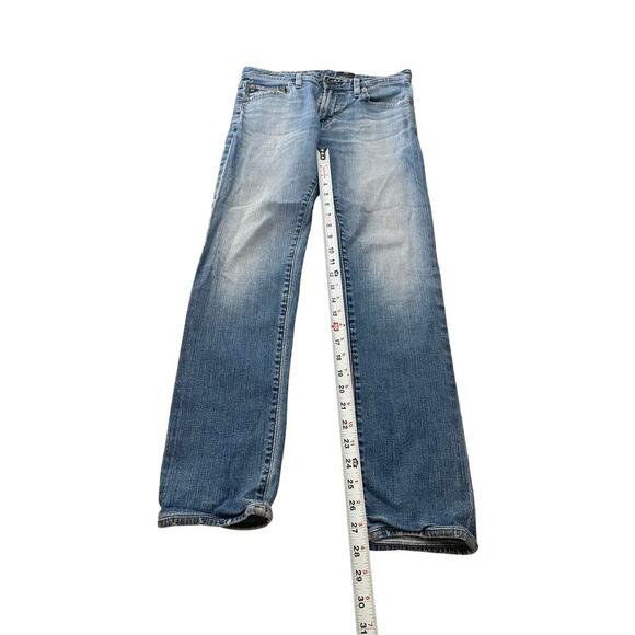 Adriano Goldschmied Men's Blue Mid-Rise Tellis Modern Slim Denim Jeans Size 34 - Picture 1 of 8